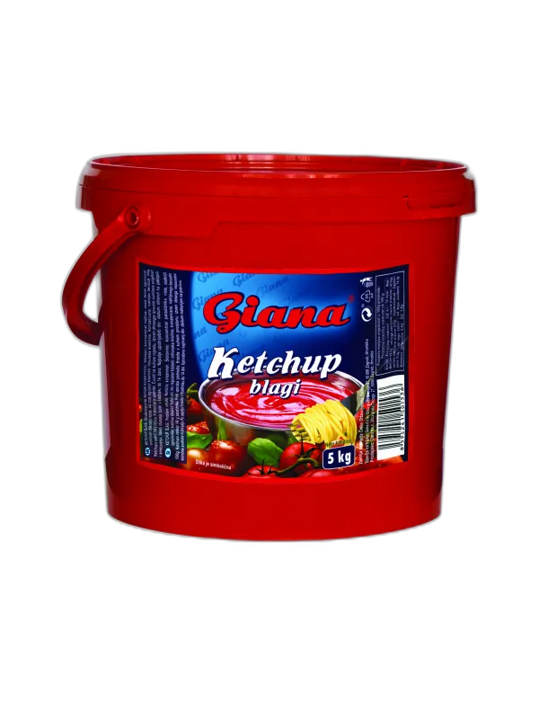 Ketchup mild 5kg, Giana