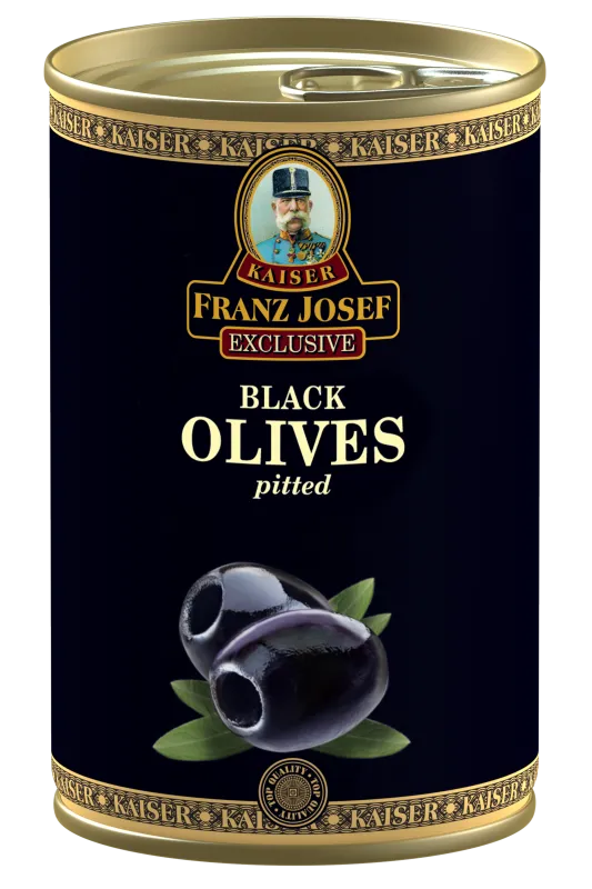 Black olives pitted 300/130g, FJK
