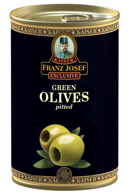 Green pitted olives 300/130g, FJK