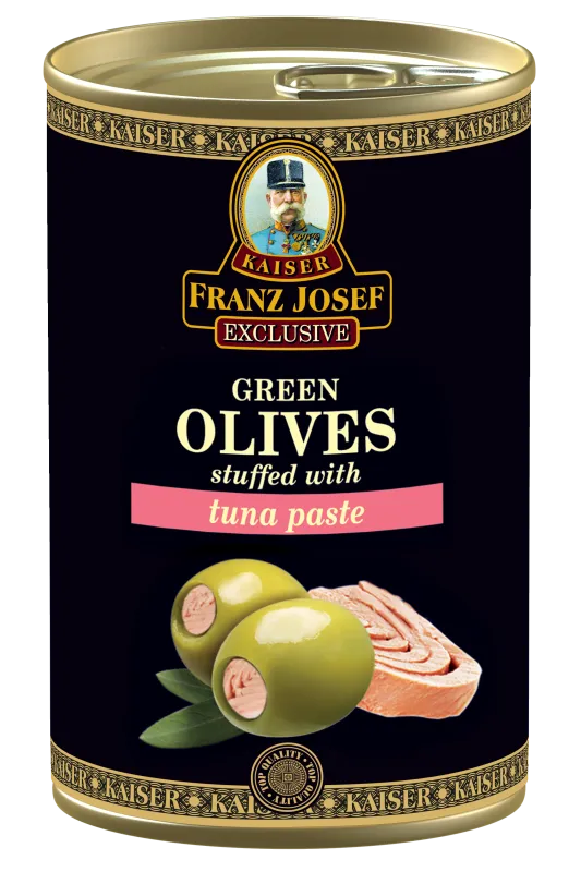 Green olives stuffed with tuna 300/130g, FJK