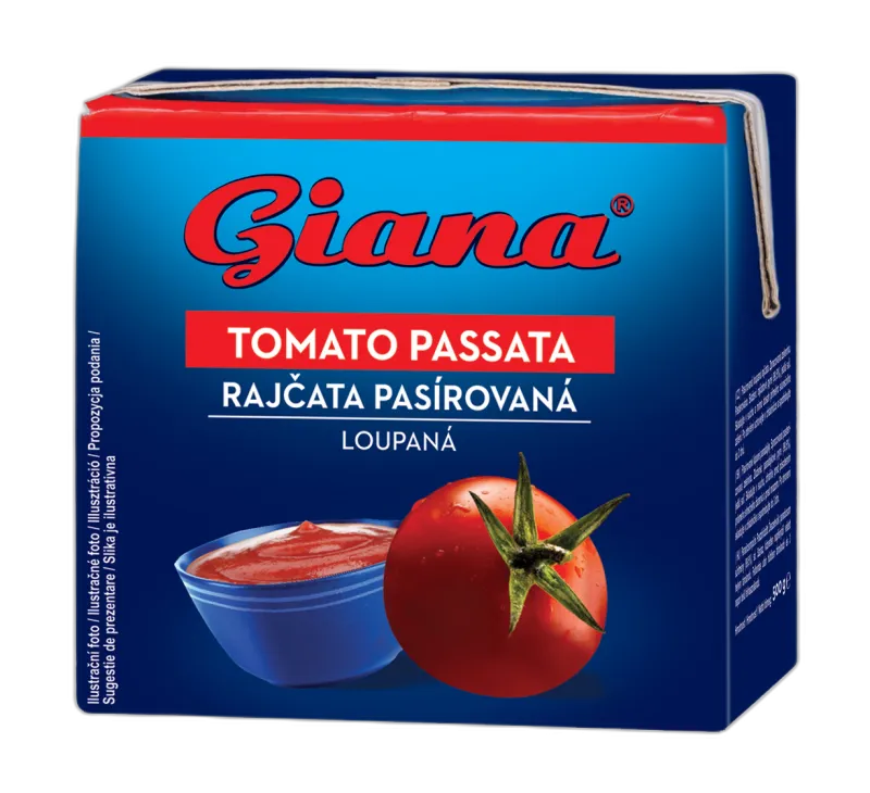 Strained tomatoes brix 8,5 500g, Giana