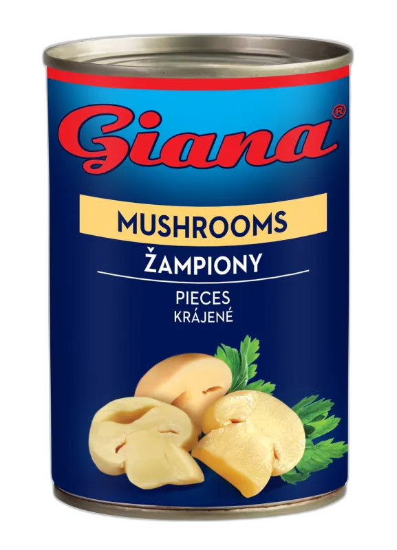 Rezani šampinjoni 400/200g, Giana