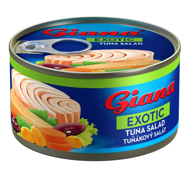 Tunina solata Exotic 185g, Giana
