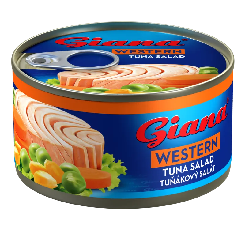 Tuna salata Western 185g, Giana